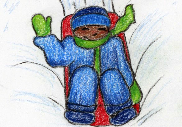 Owen Sledding