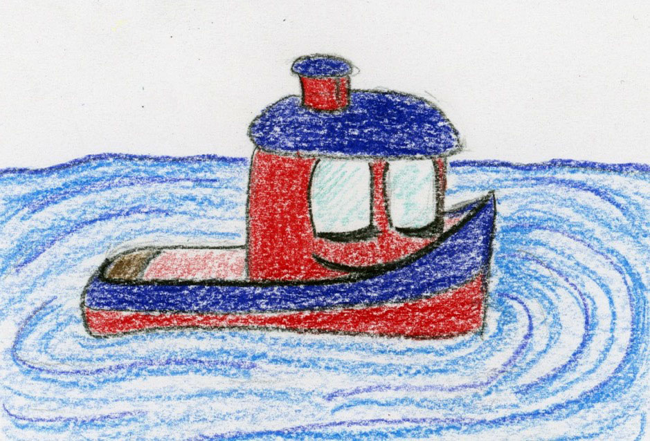 Twirling Tugboat: a relaxing bedtime story for kids