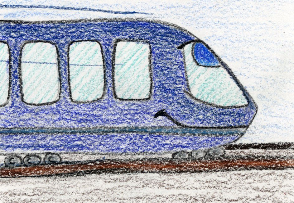 train on track