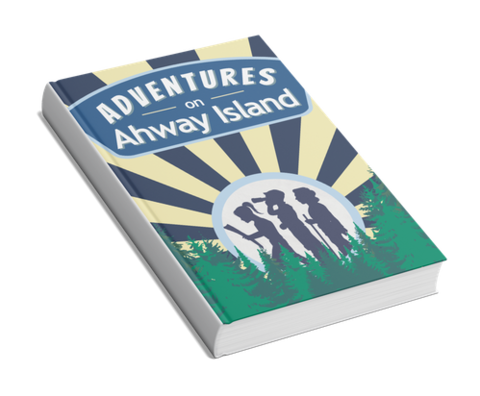 Mockup of Ahway Island Book
